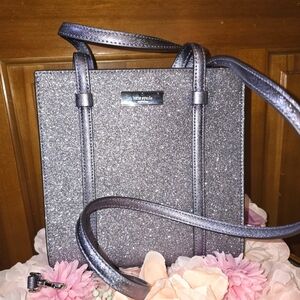 Kate Spade Glittery Silver Tote